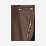 GIACCA CORTA CON ZIP E BOTTONI METALLICI JAFS22874 200 THE FRANKIE SHOP 