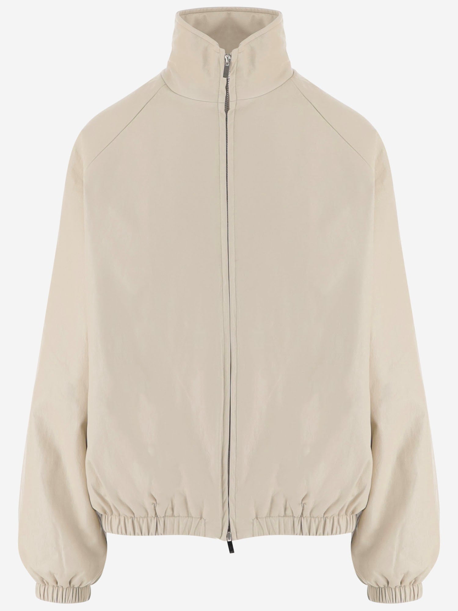 GIUBBOTTO IN MISTO VISCOSA CON COLLO ALTO JAFS23030 021 THE FRANKIE SHOP 