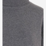 MAGLIONE IN LANA E CASHMERE KNFS21223 101 THE FRANKIE SHOP 