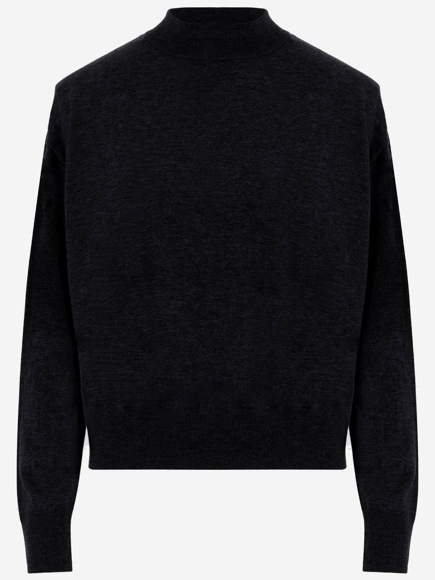 MAGLIONE IN MISTO LANA KNFS22788 100 THE FRANKIE SHOP 