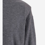 MAGLIONE IN MISTO LANA KNFS22790 101 THE FRANKIE SHOP 