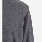 MAGLIONE IN MISTO LANA KNFS22790 101 THE FRANKIE SHOP 