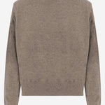 MAGLIONE IN MISTO LANA KNFS22792 239 THE FRANKIE SHOP 