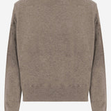 MAGLIONE IN MISTO LANA KNFS22792 239 THE FRANKIE SHOP 
