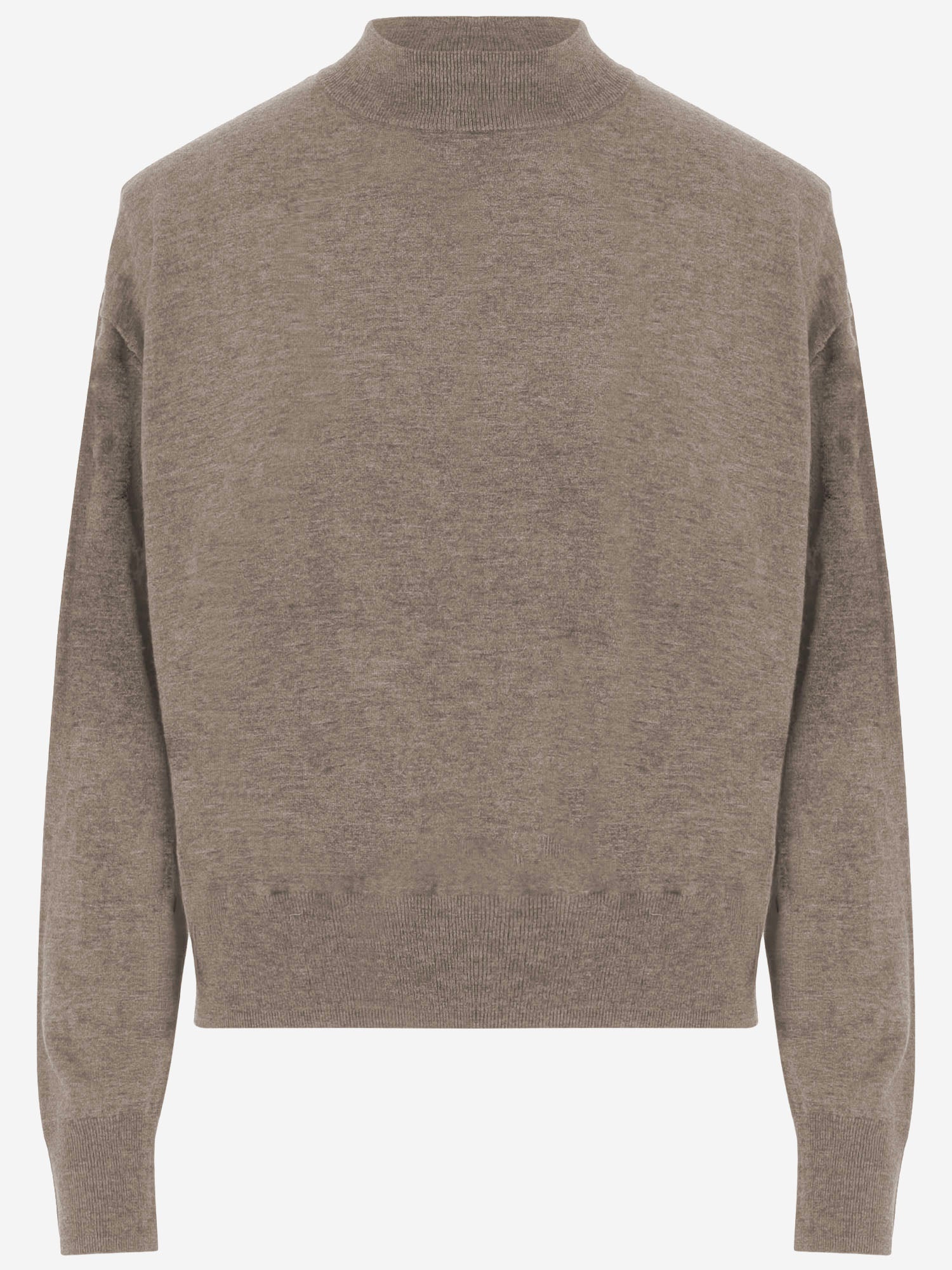 MAGLIONE IN MISTO LANA KNFS22792 239 THE FRANKIE SHOP 