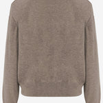 MAGLIONE IN MISTO LANA KNFS22792 239 THE FRANKIE SHOP 