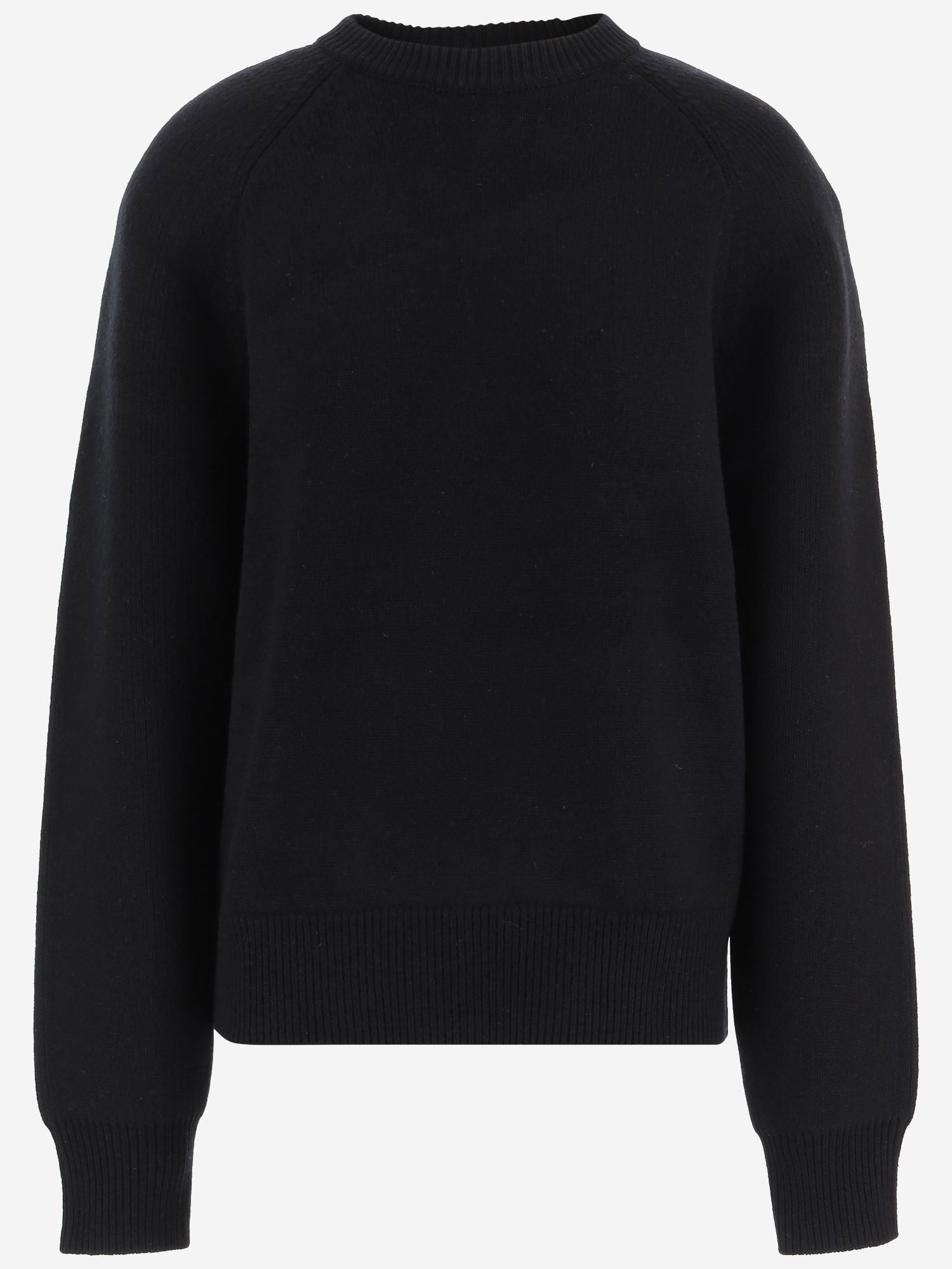 MAGLIONE IN MISTO LANA KNFS22803 100 THE FRANKIE SHOP 