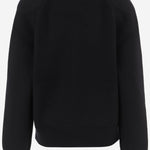 MAGLIONE IN MISTO LANA KNFS22803 100 THE FRANKIE SHOP 
