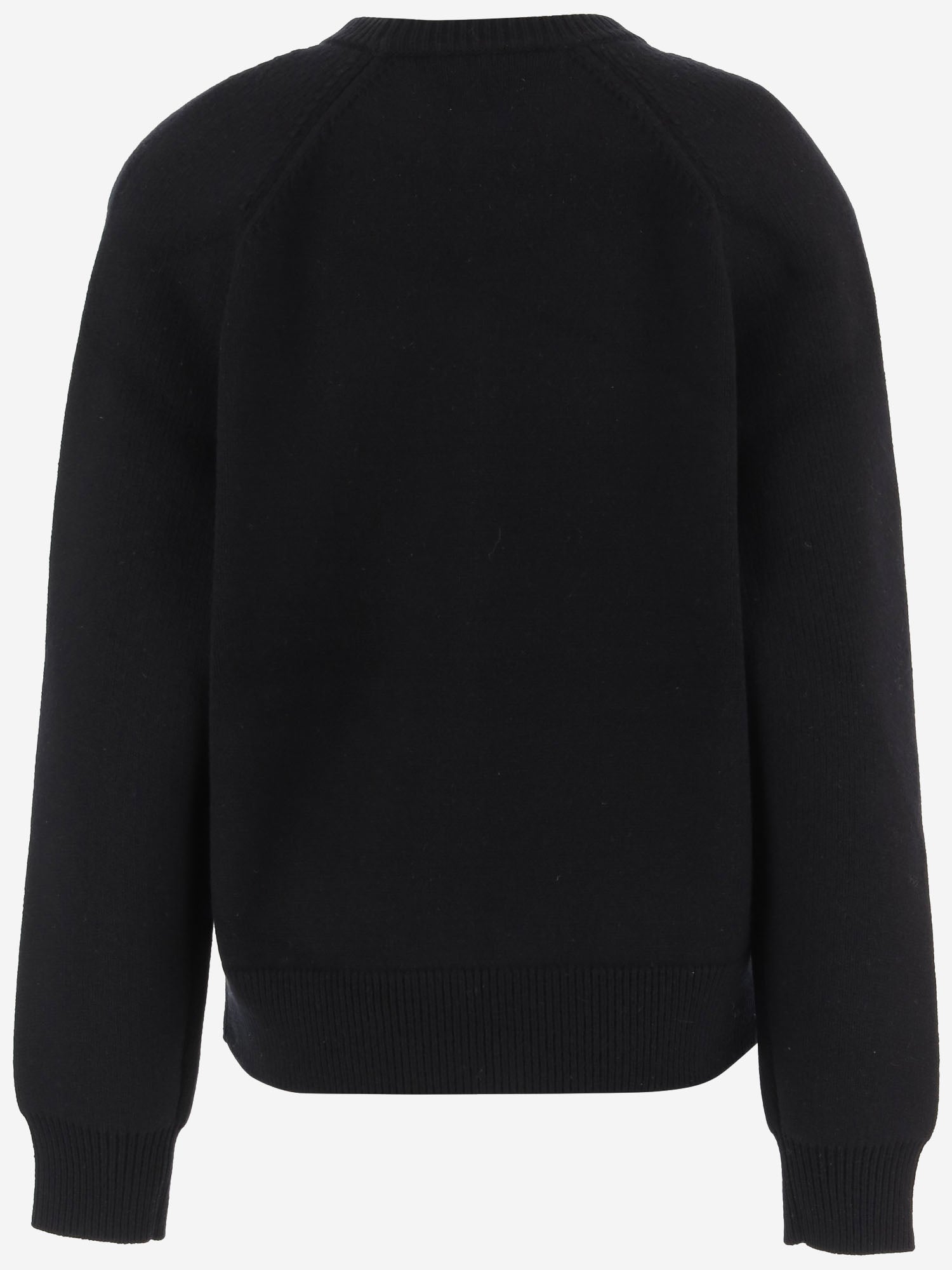 MAGLIONE IN MISTO LANA KNFS22803 100 THE FRANKIE SHOP 