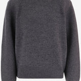 MAGLIONE IN MISTO LANA KNFS22809 101 THE FRANKIE SHOP 