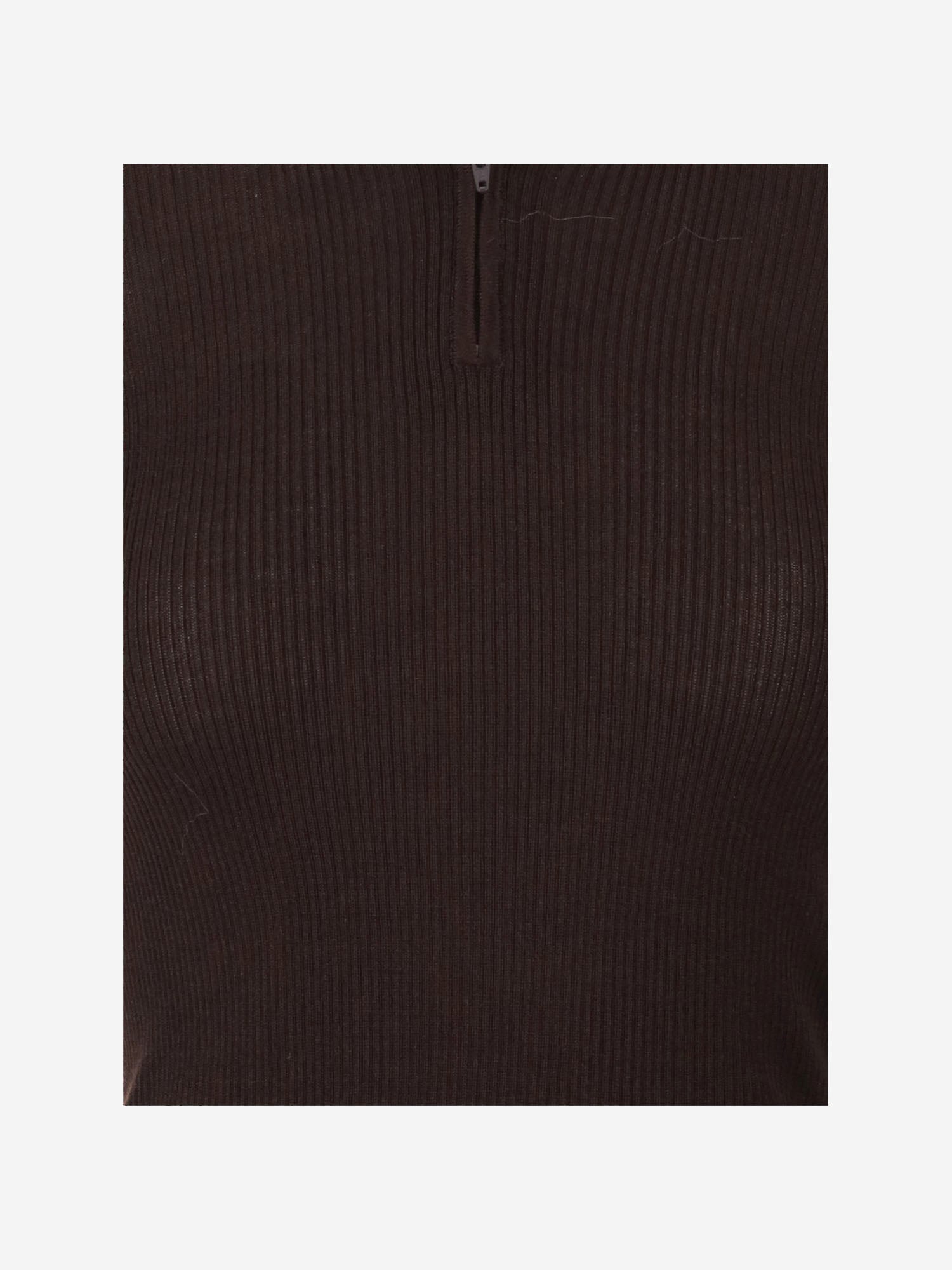 Maglia in lana e seta KNFS22851 200 THE FRANKIE SHOP 
