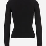 Maglia in lana e seta KNFS22852 100 THE FRANKIE SHOP 