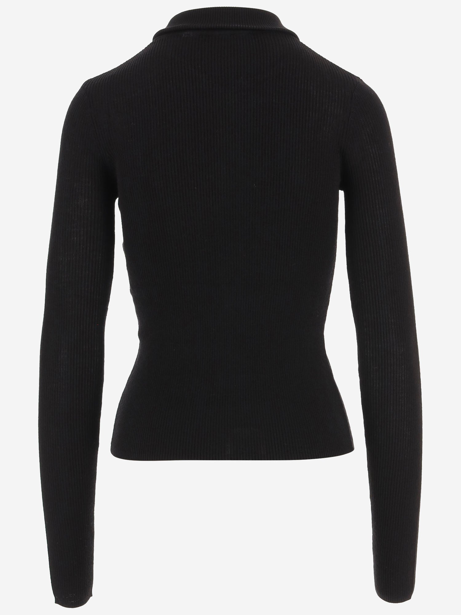 Maglia in lana e seta KNFS22852 100 THE FRANKIE SHOP 