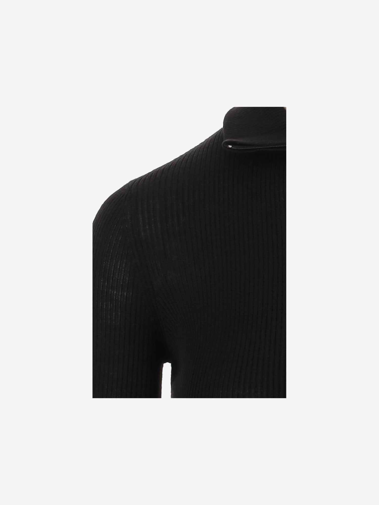 Maglia in lana e seta KNFS22852 100 THE FRANKIE SHOP 
