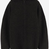 CARDIGAN OVERSIZED IN LANA KNFS22859 100 THE FRANKIE SHOP 