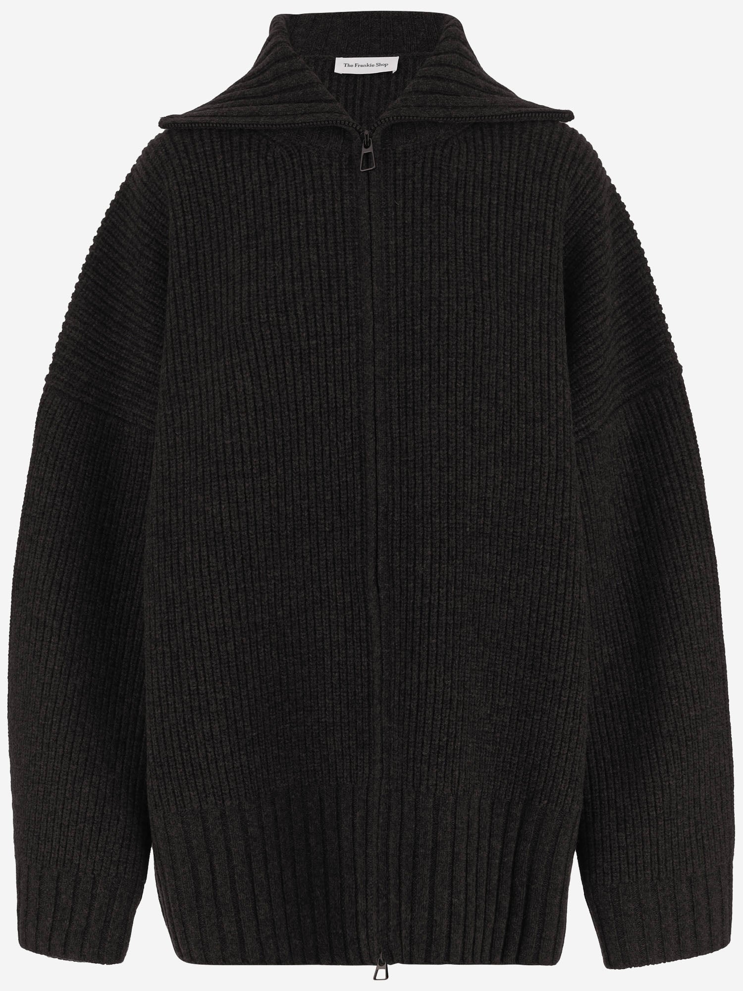 CARDIGAN OVERSIZED IN LANA KNFS22859 100 THE FRANKIE SHOP 