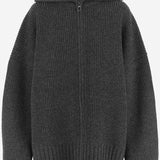 CARDIGAN OVERSIZED IN LANA KNFS22861 123 THE FRANKIE SHOP 
