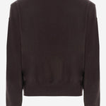 MAGLIONE IN LANA E CASHMERE KNFS22908 200 THE FRANKIE SHOP 