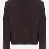 MAGLIONE IN LANA E CASHMERE KNFS22908 200 THE FRANKIE SHOP 