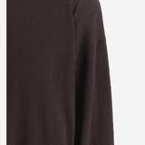 MAGLIONE IN LANA E CASHMERE KNFS22908 200 THE FRANKIE SHOP 