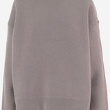 MAGLIONE IN LANA A GIROCOLLO KNFS23045 219 THE FRANKIE SHOP 