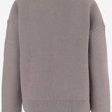MAGLIONE IN LANA A GIROCOLLO KNFS23045 219 THE FRANKIE SHOP 