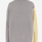 MAGLIONE IN LANA CON COLLO ALTO KNFS23088 104 THE FRANKIE SHOP 