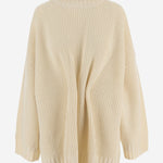 ABITO IN LANA A COSTE CON COLLO ALTO MNFS23024 505 THE FRANKIE SHOP 