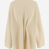 ABITO IN LANA A COSTE CON COLLO ALTO MNFS23024 505 THE FRANKIE SHOP 