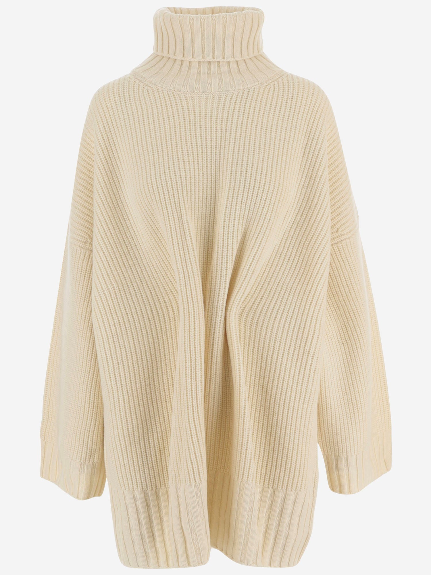 ABITO IN LANA A COSTE CON COLLO ALTO MNFS23024 505 THE FRANKIE SHOP 