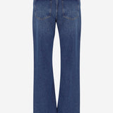 JEANS IN DENIM DI COTONE PAFS22761 336 THE FRANKIE SHOP 