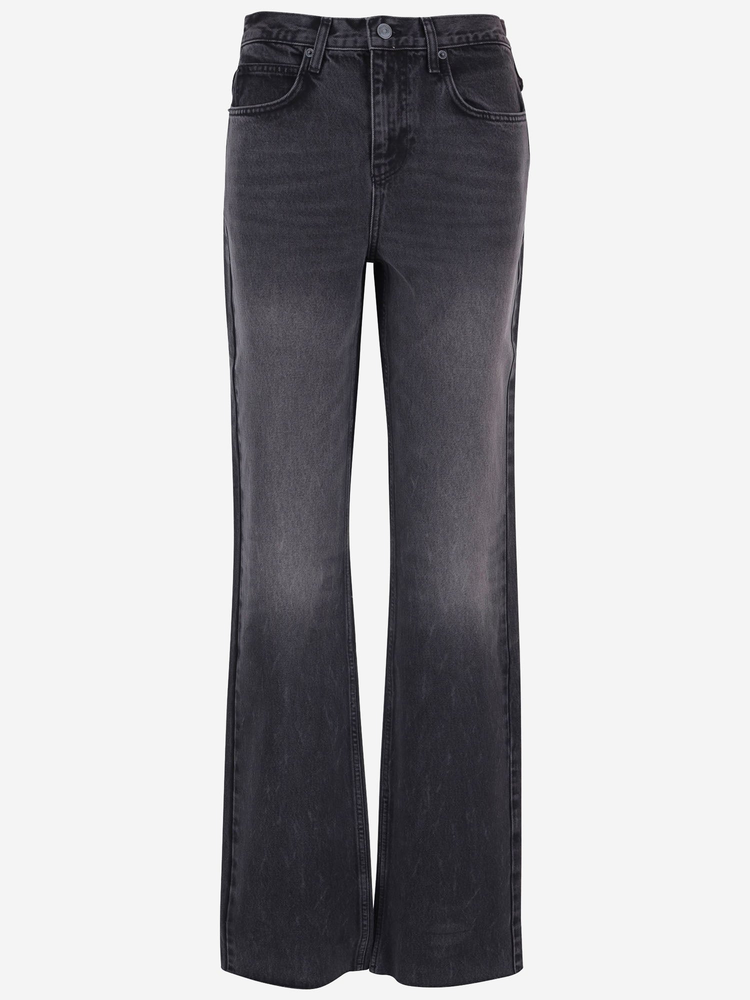 JEANS IN DENIM DI COTONE PAFS22765 144 THE FRANKIE SHOP 
