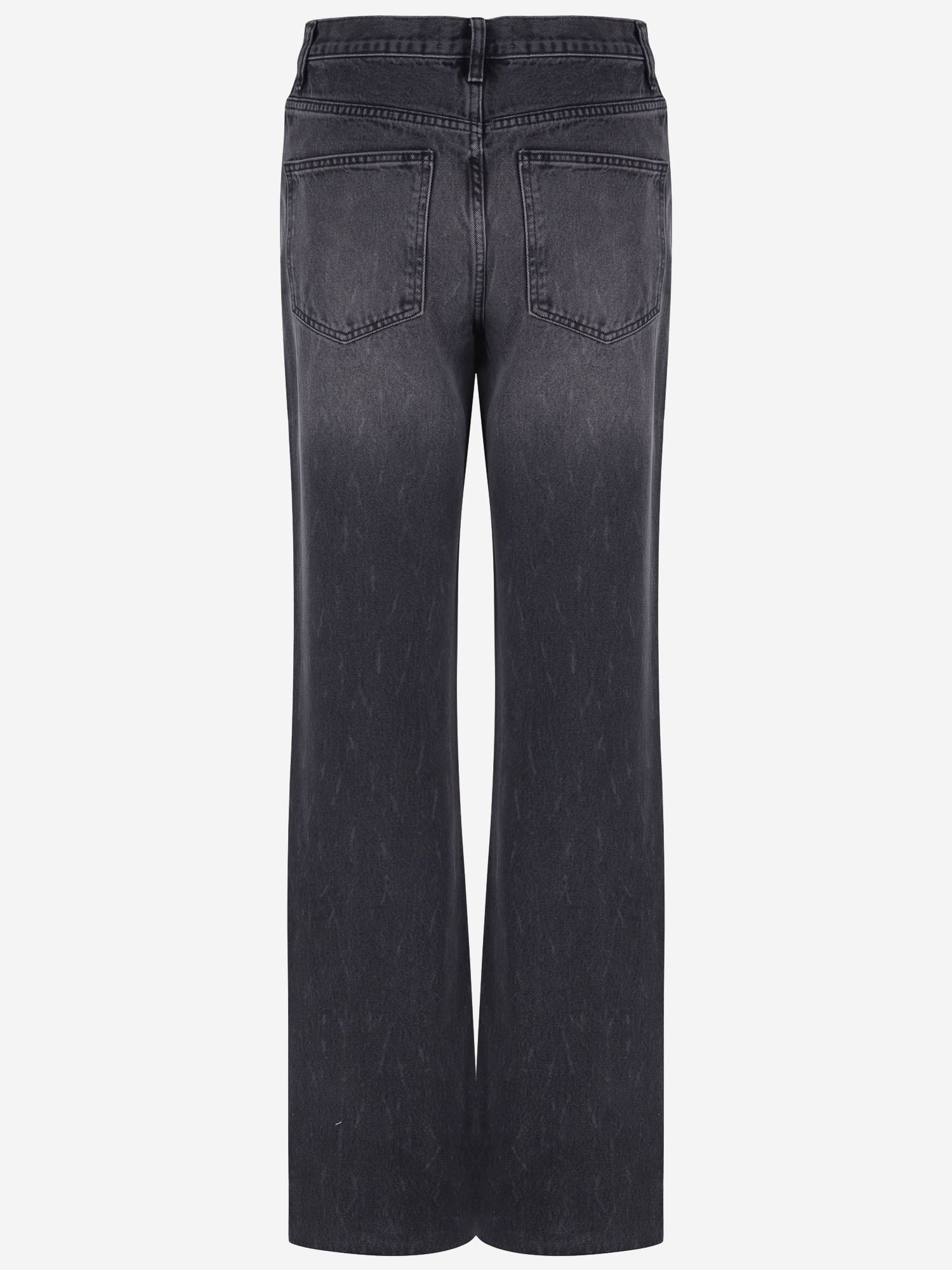 JEANS IN DENIM DI COTONE PAFS22765 144 THE FRANKIE SHOP 