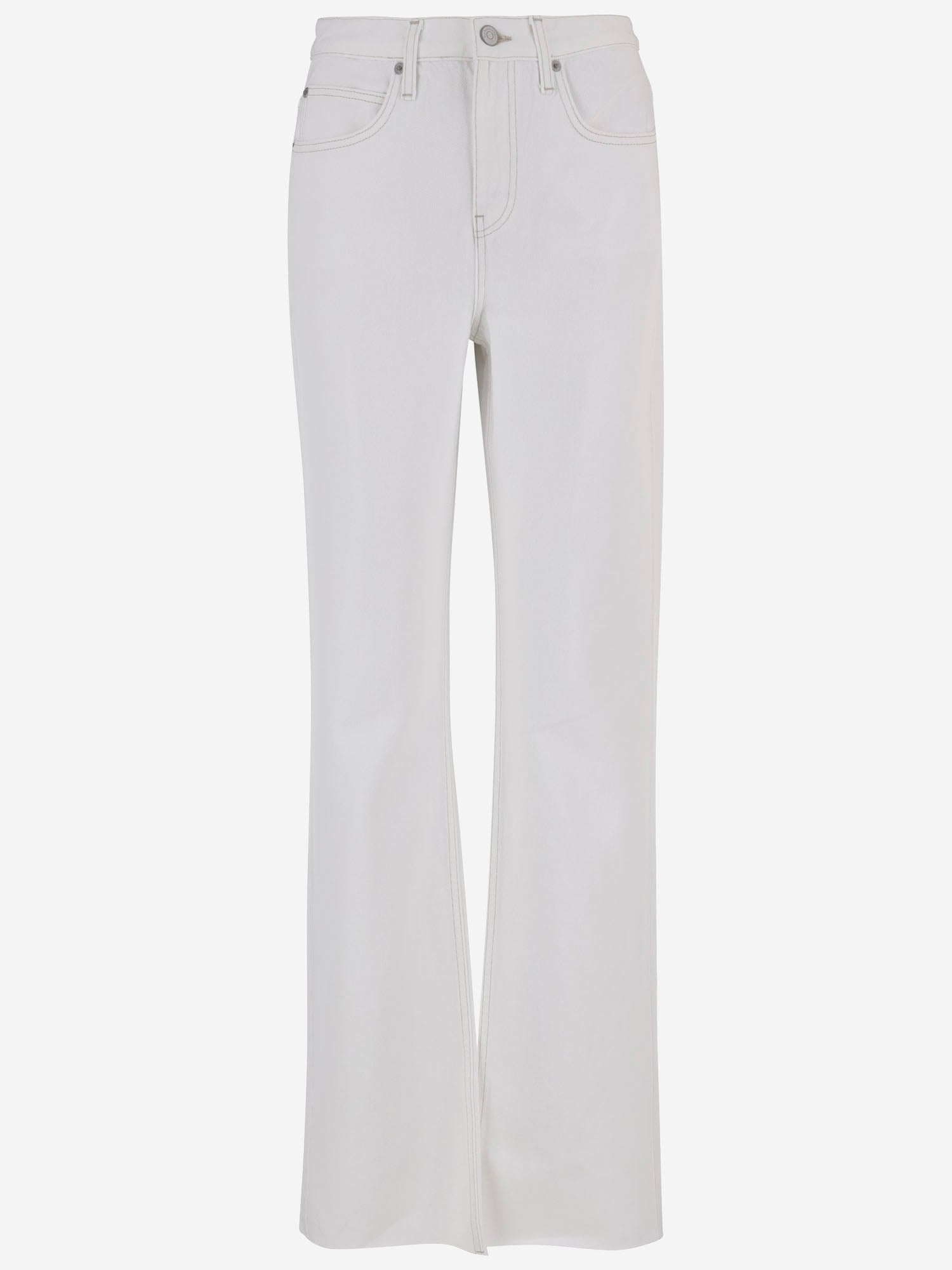 JEANS IN DENIM DI COTONE PAFS22766 000 THE FRANKIE SHOP 