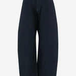 JEANS IN COTONE A GAMBA AMPIA PAFS23078 331 THE FRANKIE SHOP 