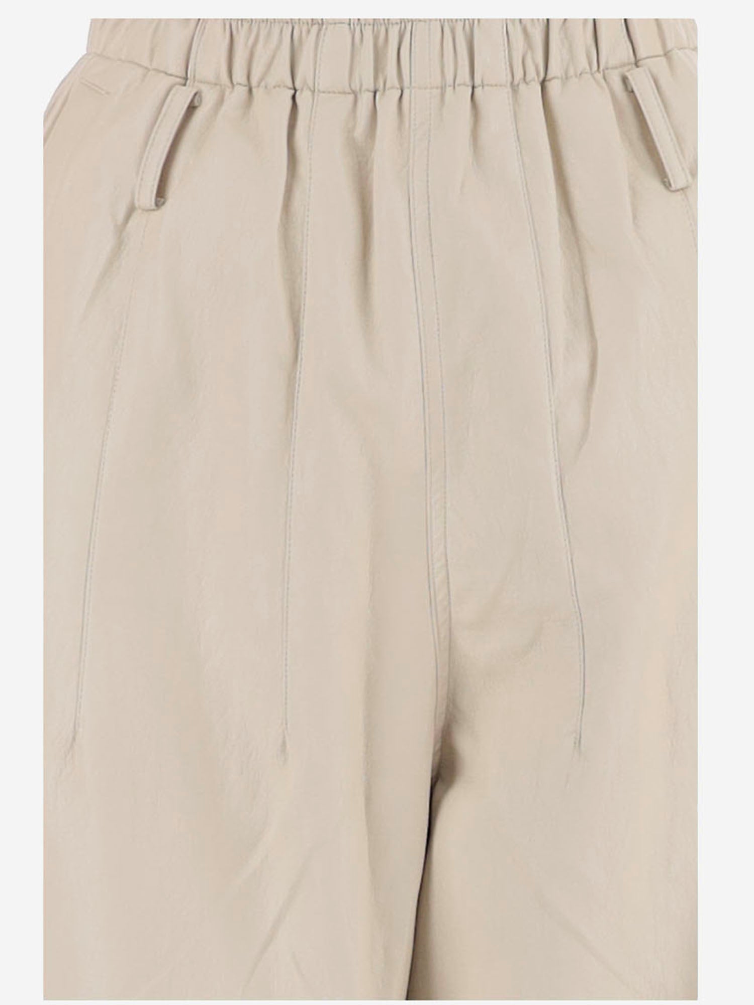 PANTALONI IN ECOPELLE A GAMBA AMPIA PAFS23080 021 THE FRANKIE SHOP 