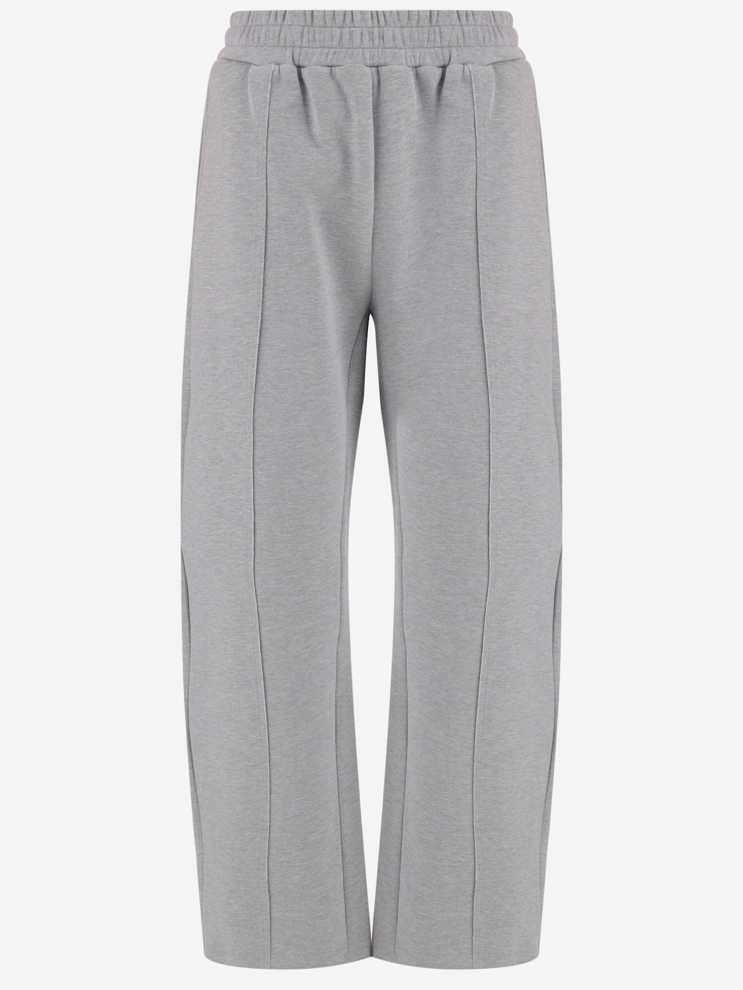 PANTALONI TUTA IN COTONE A GAMBA AMPIA SPFS23099 103 THE FRANKIE SHOP 