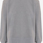FELPA IN COTONE A GIROCOLLO SWFS23100 103 THE FRANKIE SHOP 