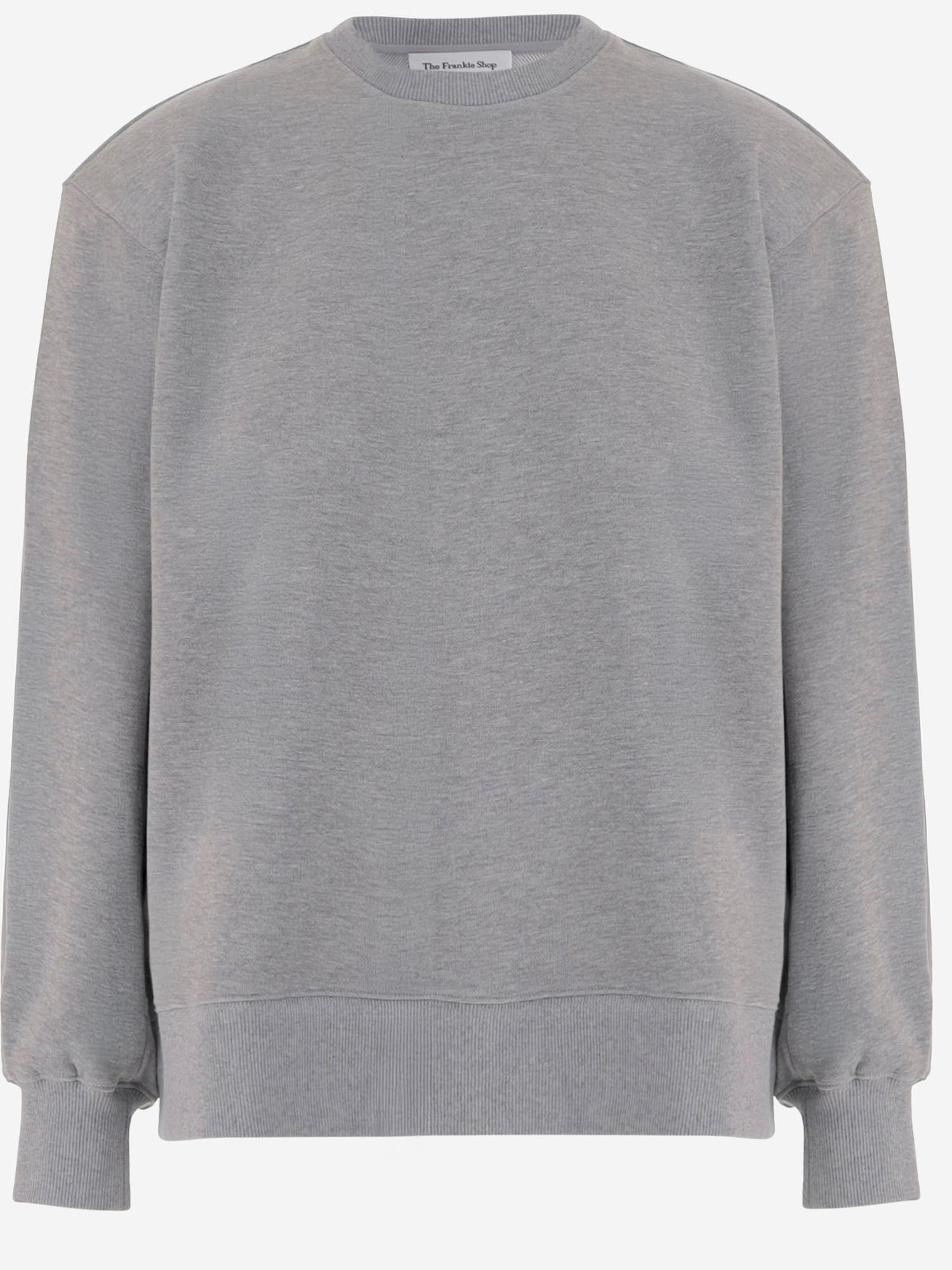 FELPA IN COTONE A GIROCOLLO SWFS23100 103 THE FRANKIE SHOP 