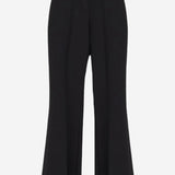 PANTALONI SVASATI IN MISTO LANA TTFS22773 100 THE FRANKIE SHOP 
