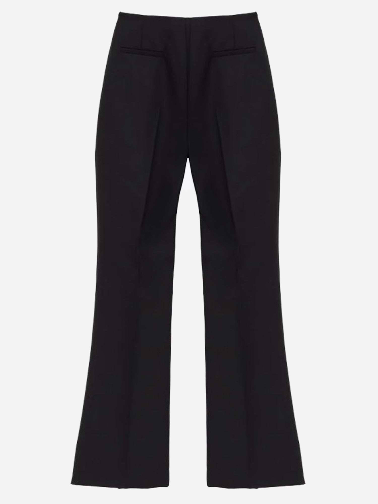 PANTALONI SVASATI IN MISTO LANA TTFS22773 100 THE FRANKIE SHOP 