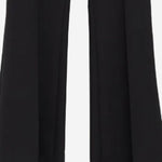PANTALONI SVASATI IN MISTO LANA TTFS22773 100 THE FRANKIE SHOP 