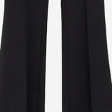 PANTALONI SVASATI IN MISTO LANA TTFS22773 100 THE FRANKIE SHOP 