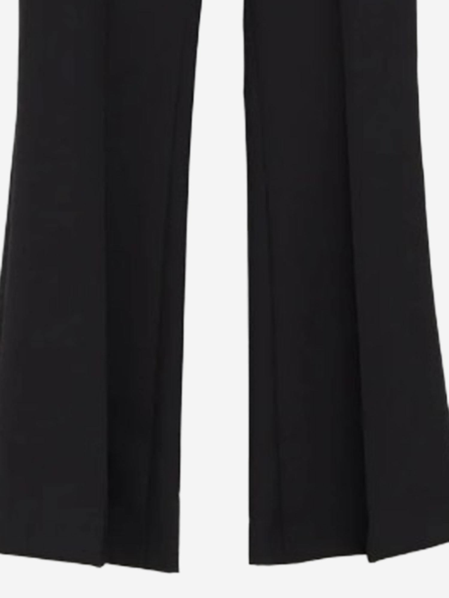 PANTALONI SVASATI IN MISTO LANA TTFS22773 100 THE FRANKIE SHOP 