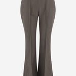 PANTALONI SVASATI IN LANA TTFS22776 286 THE FRANKIE SHOP 