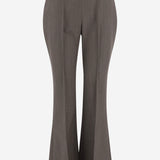 PANTALONI SVASATI IN LANA TTFS22776 286 THE FRANKIE SHOP 