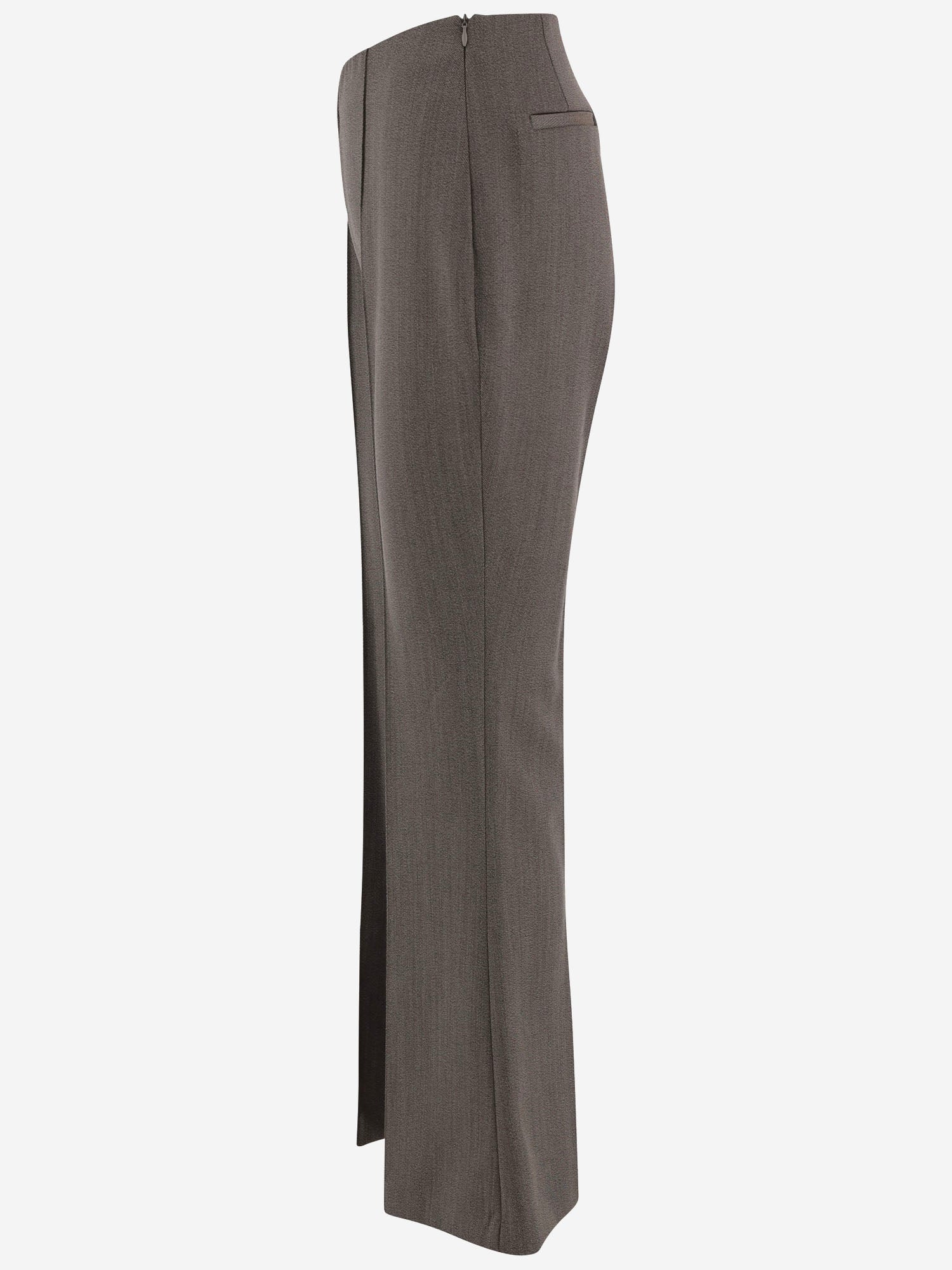 PANTALONI SVASATI IN LANA TTFS22776 286 THE FRANKIE SHOP 