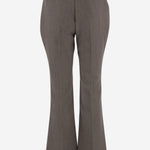 PANTALONI SVASATI IN LANA TTFS22776 286 THE FRANKIE SHOP 