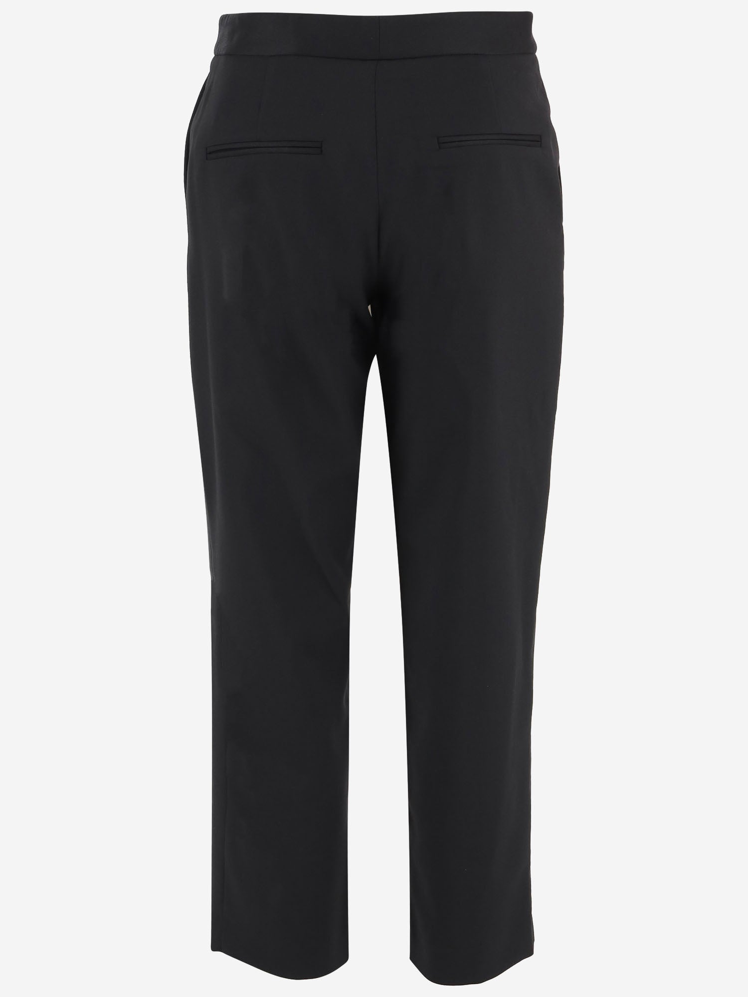 PANTALONI IN MISTO VISCOSA STRETCH TTFS22778 100 THE FRANKIE SHOP 
