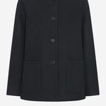 GIACCA QUINTUS IN MISTO LANA E CASHMERE 10508W1439 BLK THE ROW 